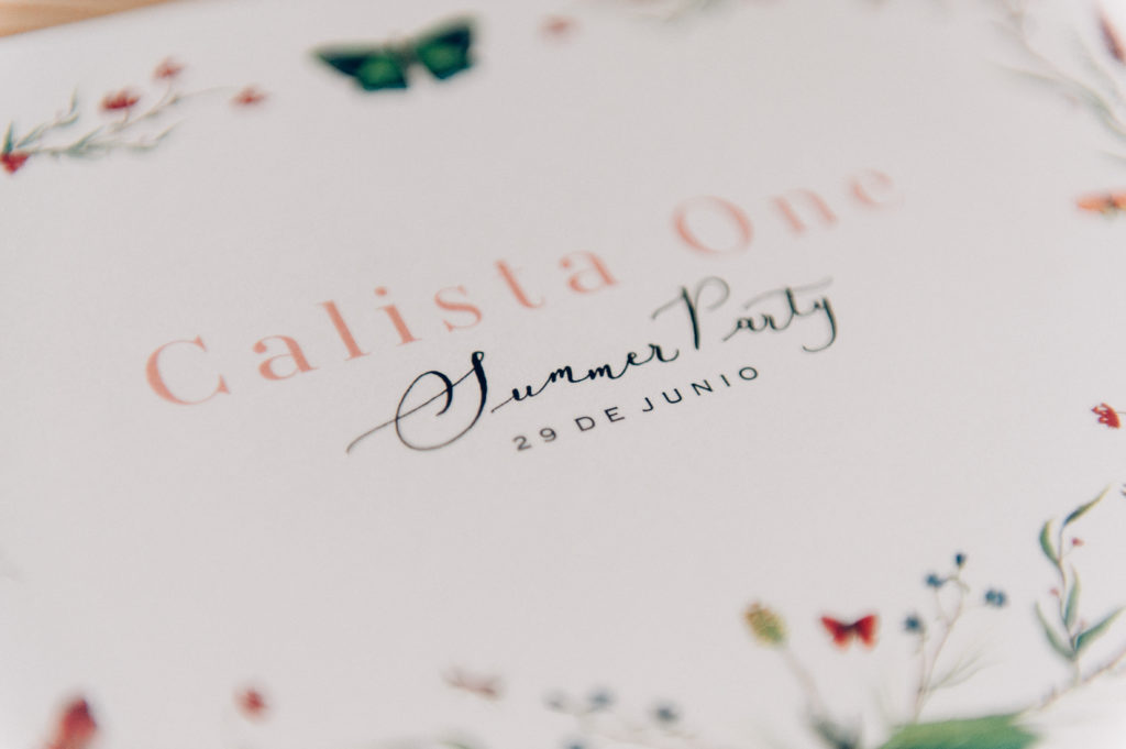 Calista One Summer Party blog y lista de bodas 1